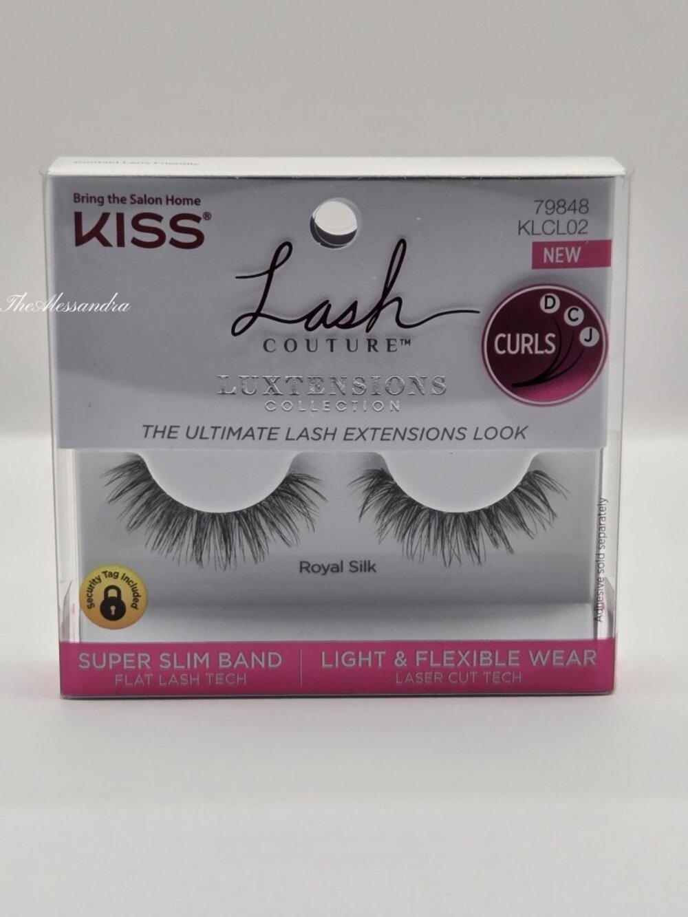 KISS Lash Couture LuXtensions Royal Silk Strip Lashes New In Box